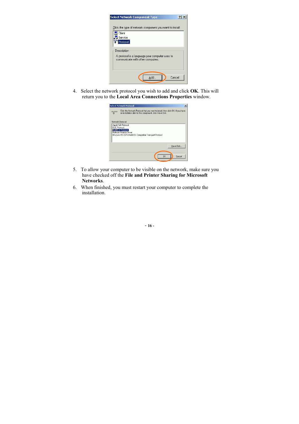 PROLiNK WG3000 Wireless LAN Card 802.11g User Manual | Page 20 / 36