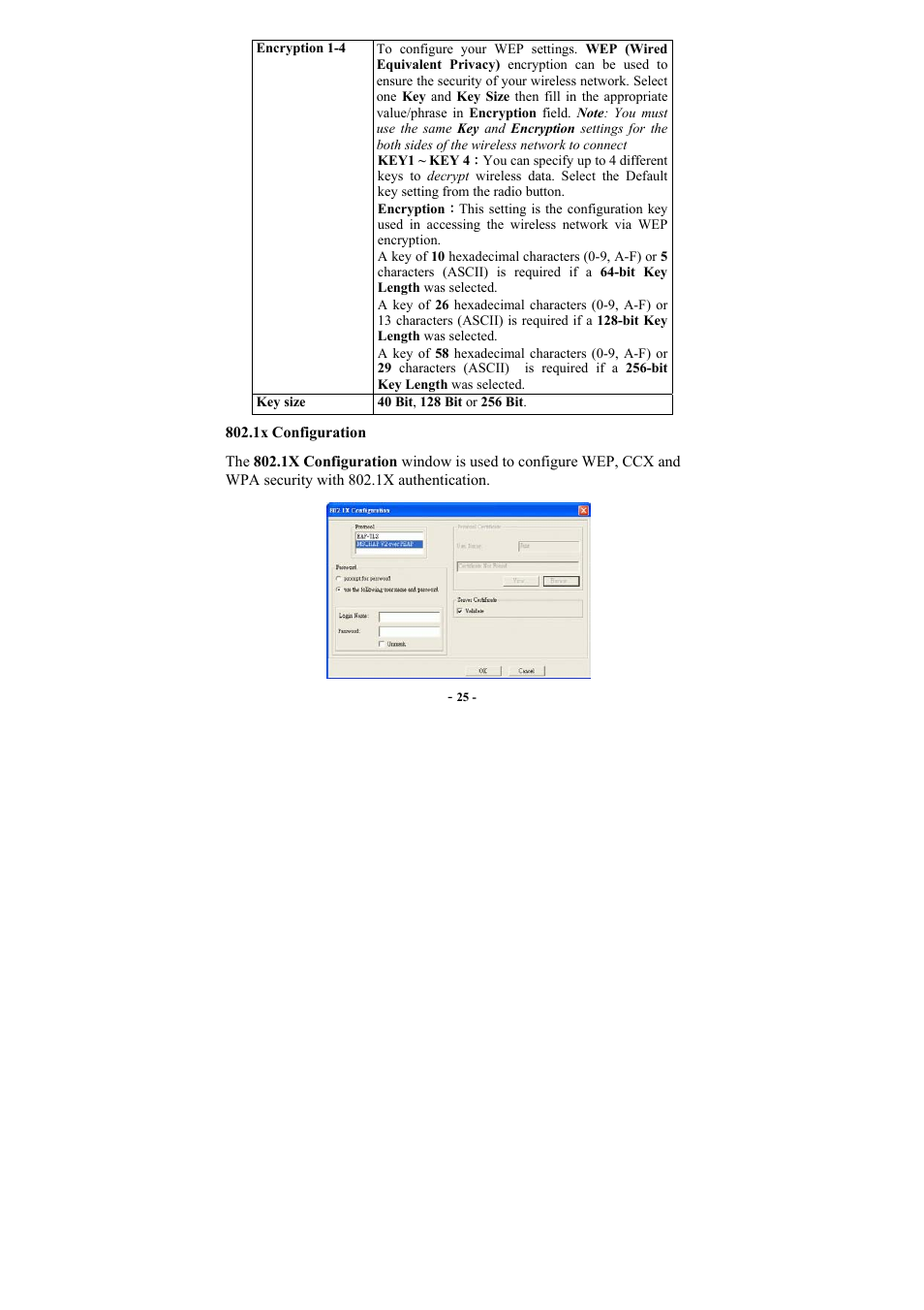 PROLiNK WG3000 Wireless LAN Card 802.11g User Manual | Page 29 / 36