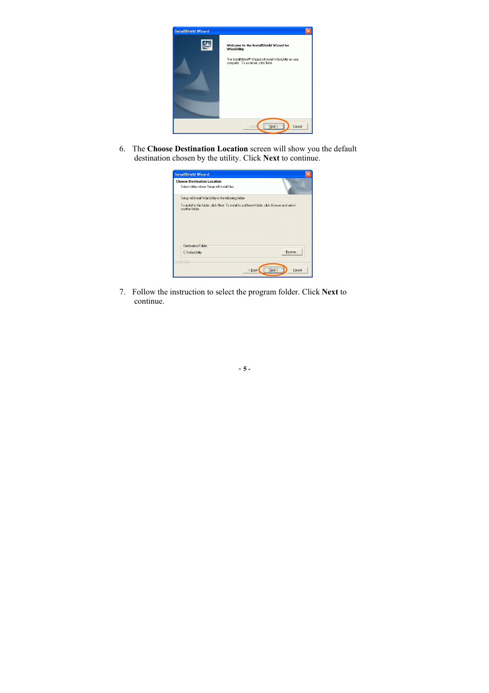 PROLiNK WG3000 Wireless LAN Card 802.11g User Manual | Page 9 / 36