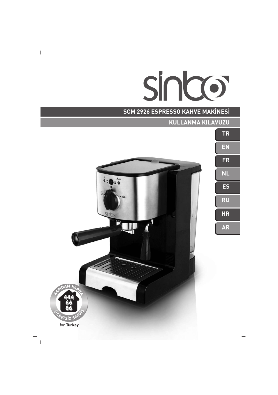 SINBO SCM 2926 User Manual | 69 pages