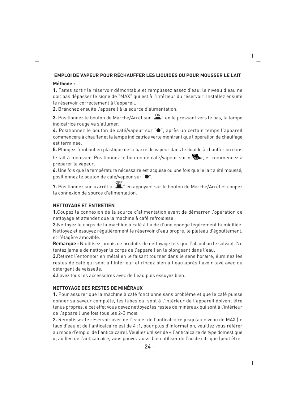 SINBO SCM 2926 User Manual | Page 25 / 69