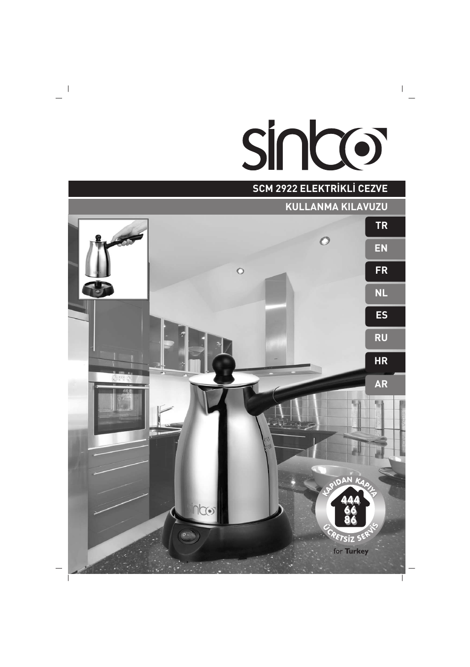 SINBO SCM 2922 User Manual | 44 pages