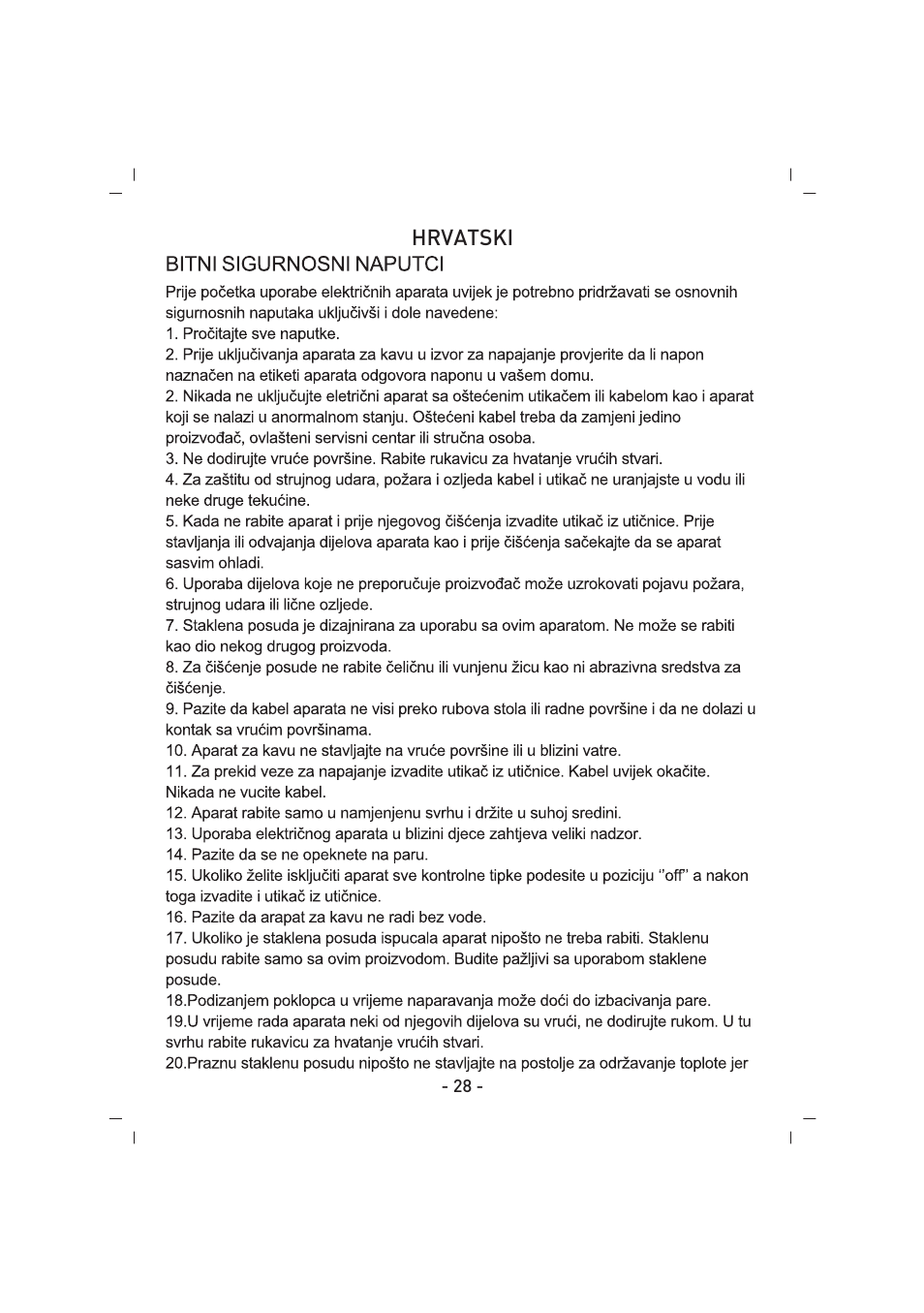 SINBO SCM 2917 User Manual | Page 29 / 51