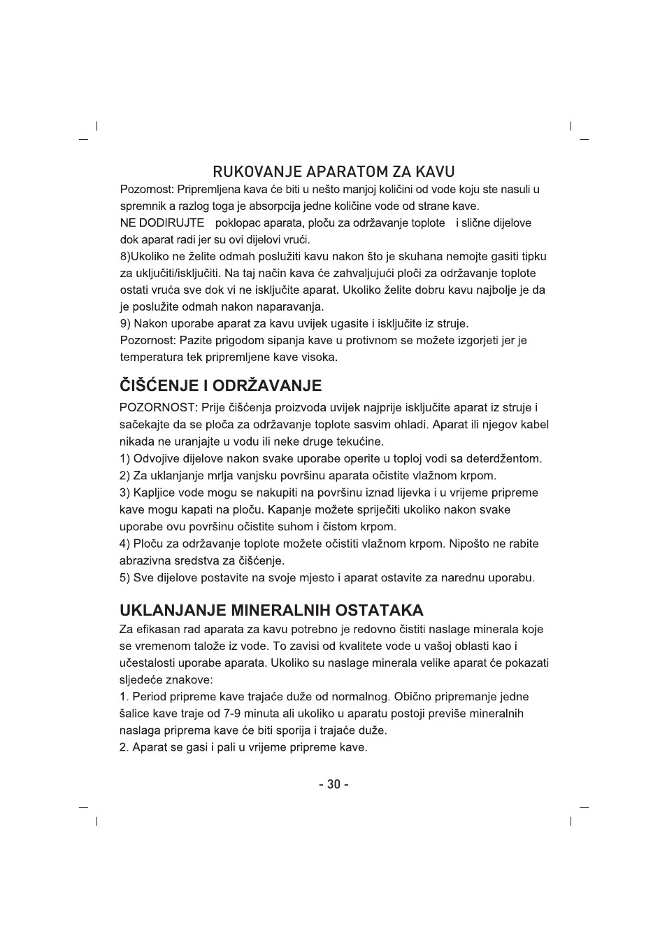 SINBO SCM 2917 User Manual | Page 31 / 51