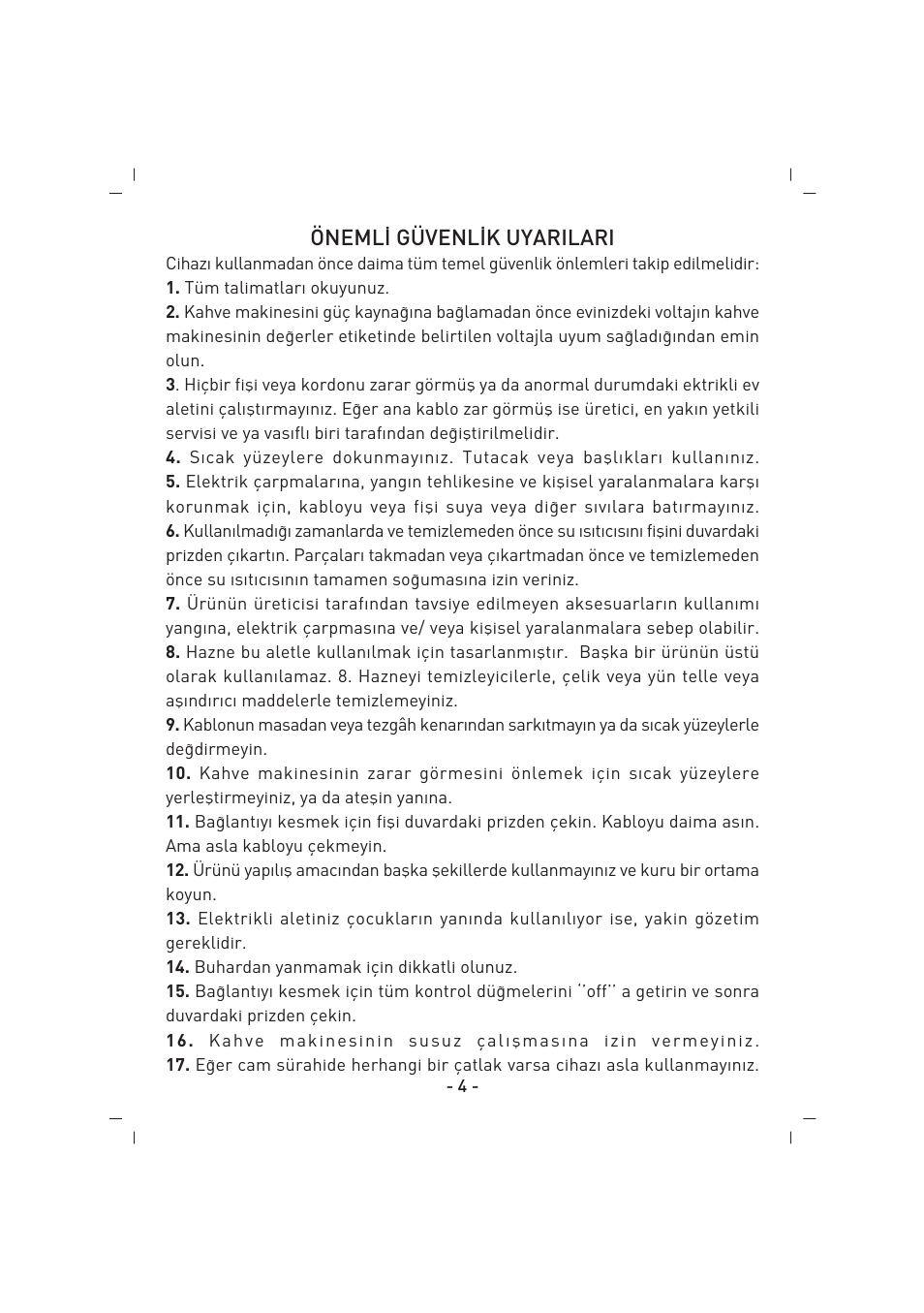 SINBO SCM 2917 User Manual | Page 5 / 51