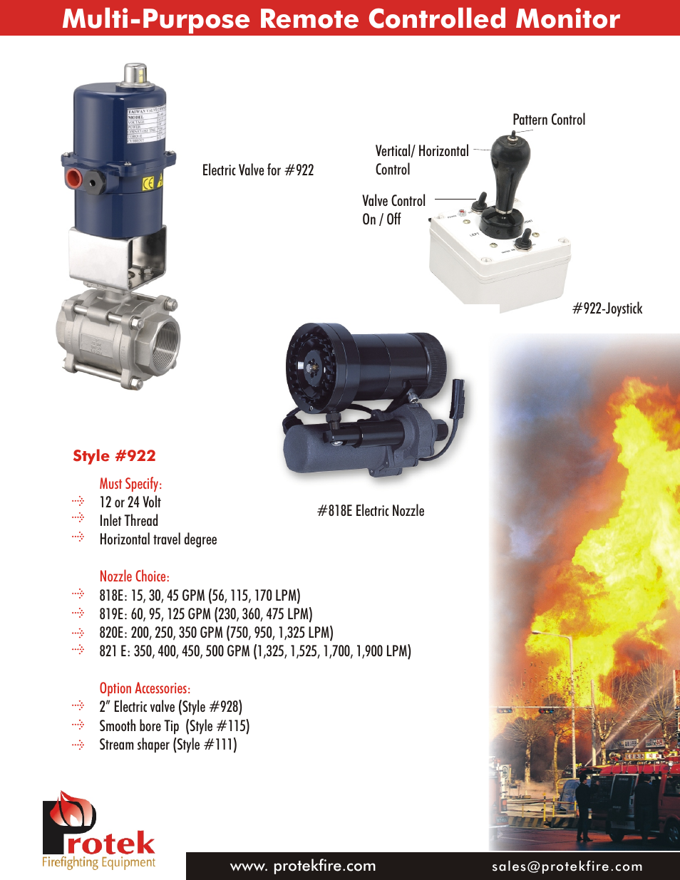 Multi-purpose remote controlled monitor | Protek 922 Remote Control Monitor User Manual | Page 2 / 2