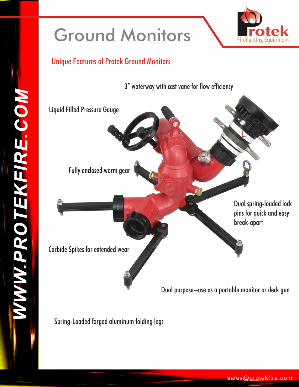 Protek 622 Portable Monitor User Manual | 2 pages