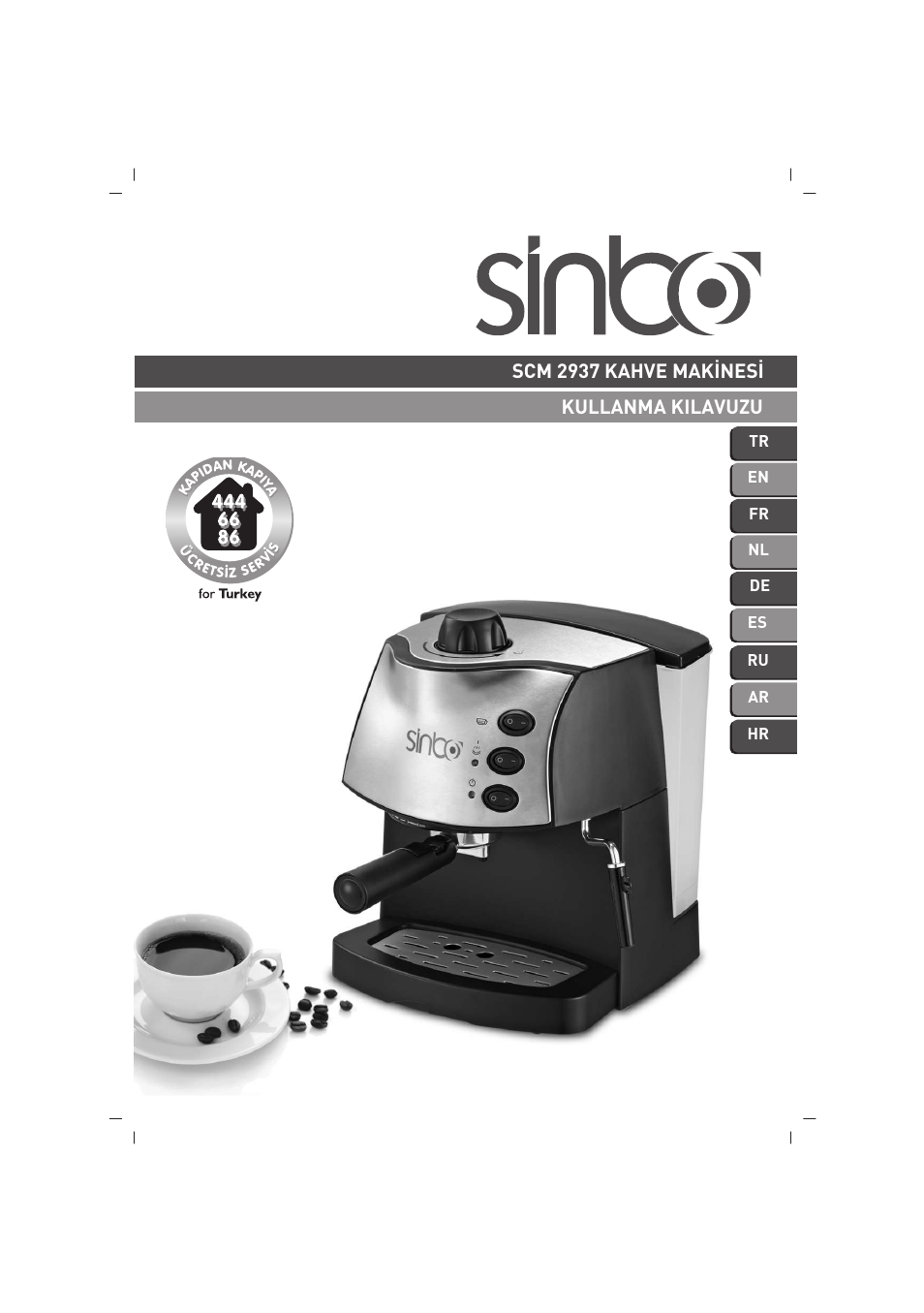 SINBO SCM 2937 User Manual | 76 pages