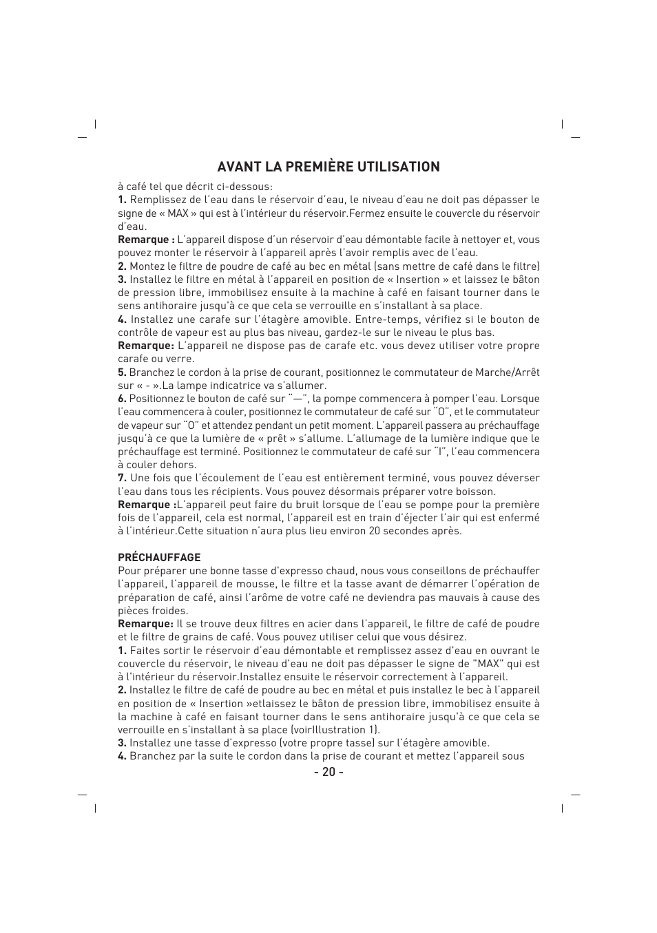 SINBO SCM 2937 User Manual | Page 21 / 76