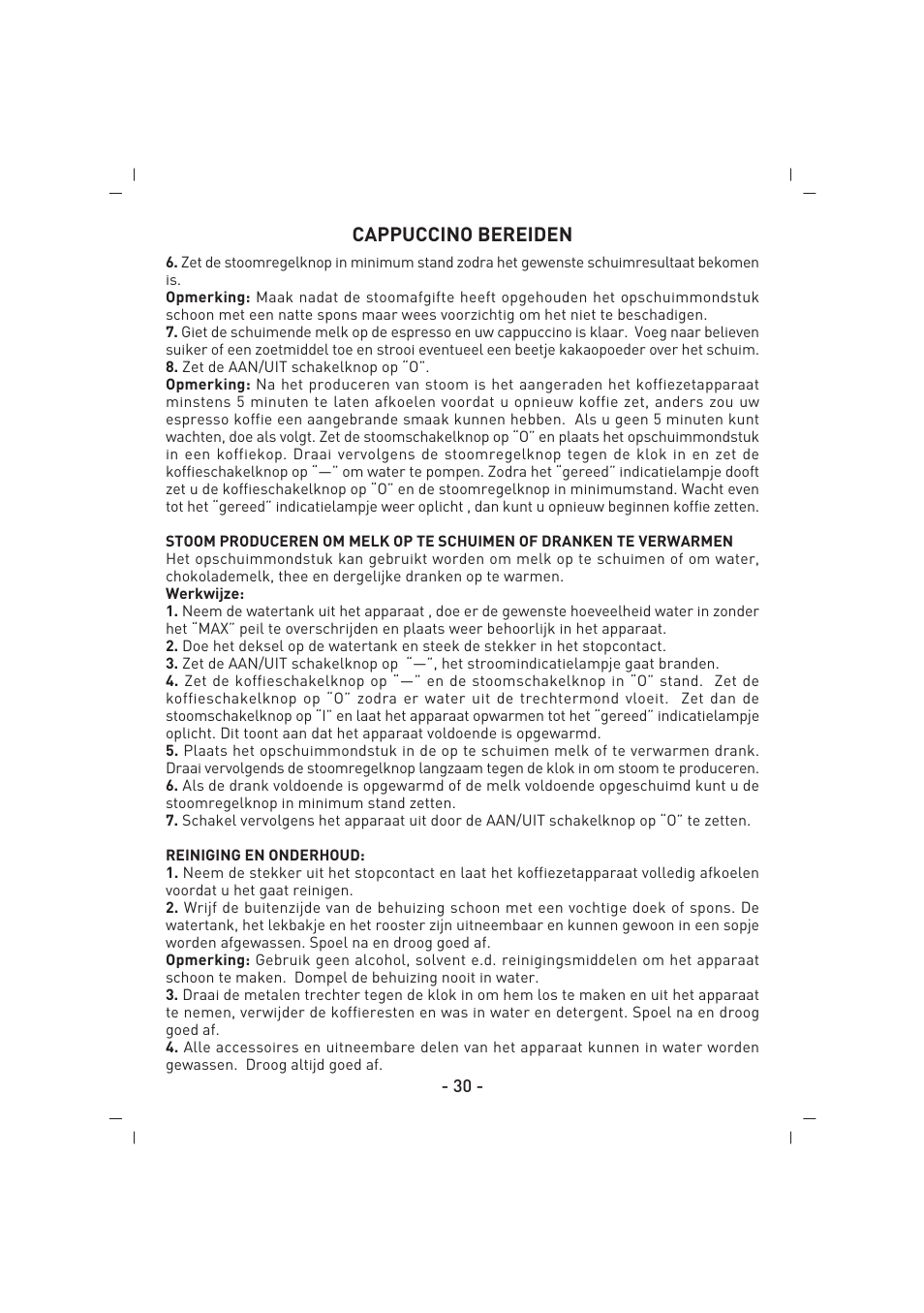 SINBO SCM 2937 User Manual | Page 31 / 76