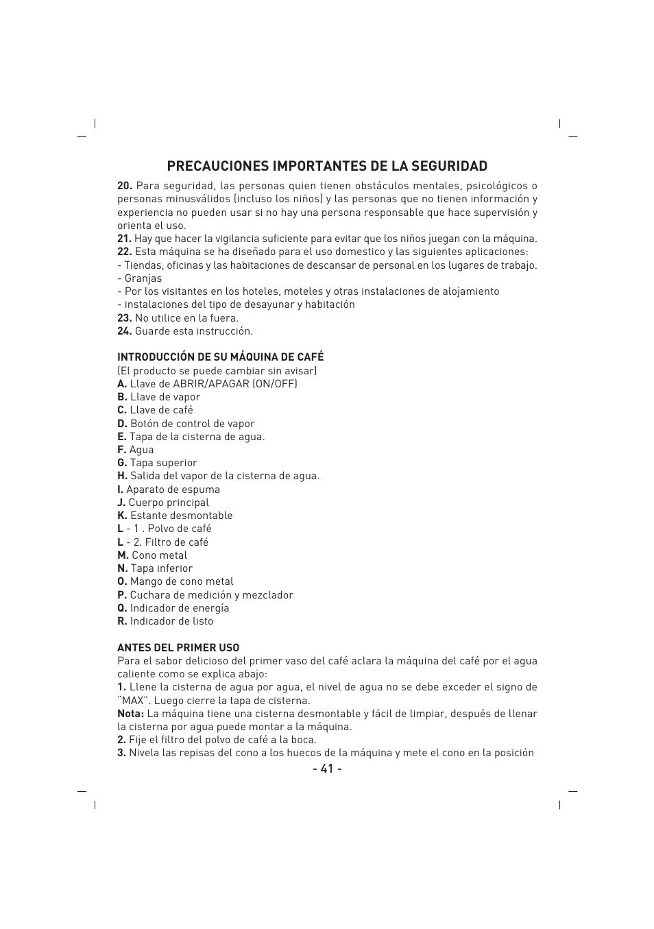 SINBO SCM 2937 User Manual | Page 42 / 76
