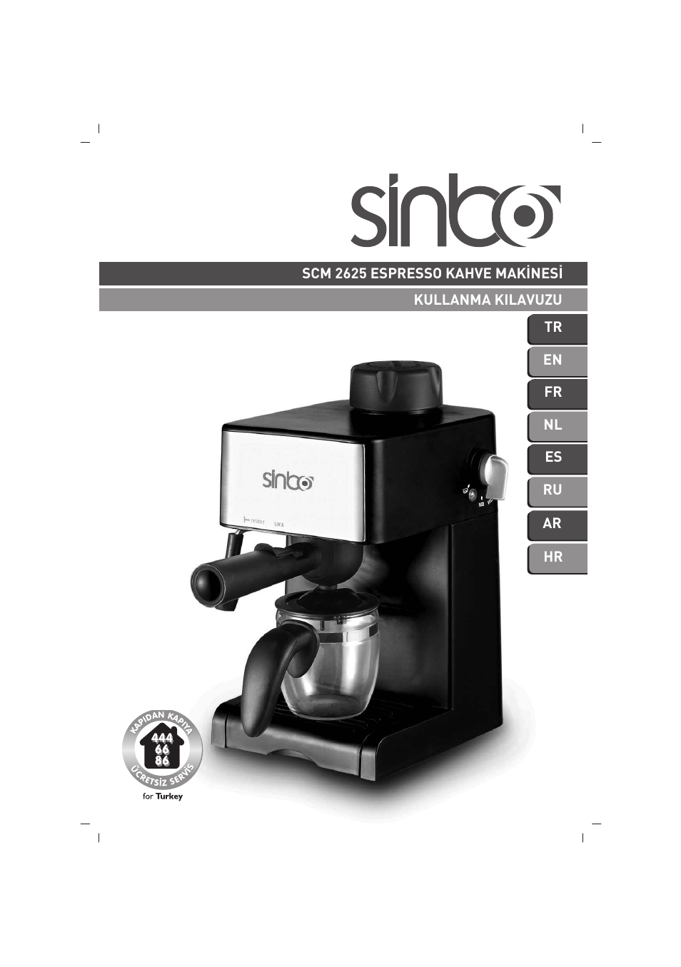 SINBO SCM 2625 User Manual | 64 pages