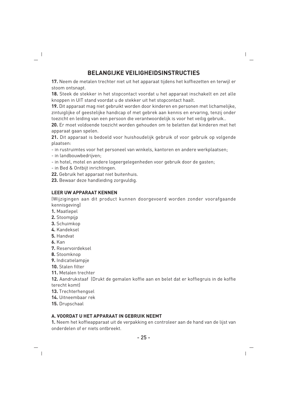 SINBO SCM 2625 User Manual | Page 26 / 64