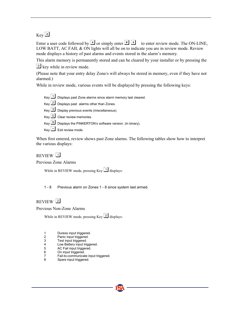 PSA PIN388D/PIN388L Installer Manual User Manual | Page 13 / 39