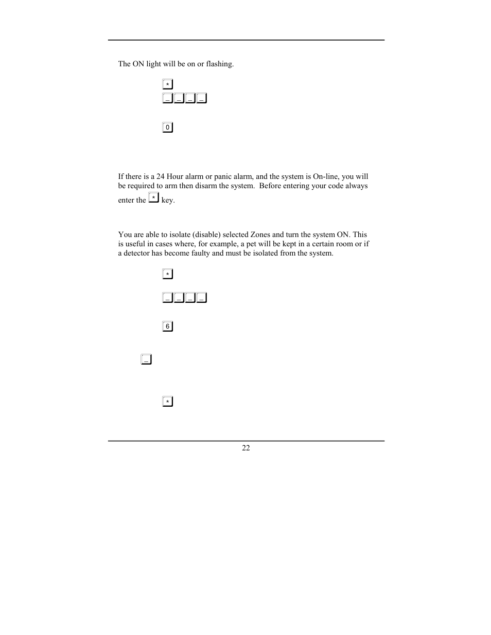 Isolating zones | PSA PIN388D/PIN388L User Manual User Manual | Page 24 / 32