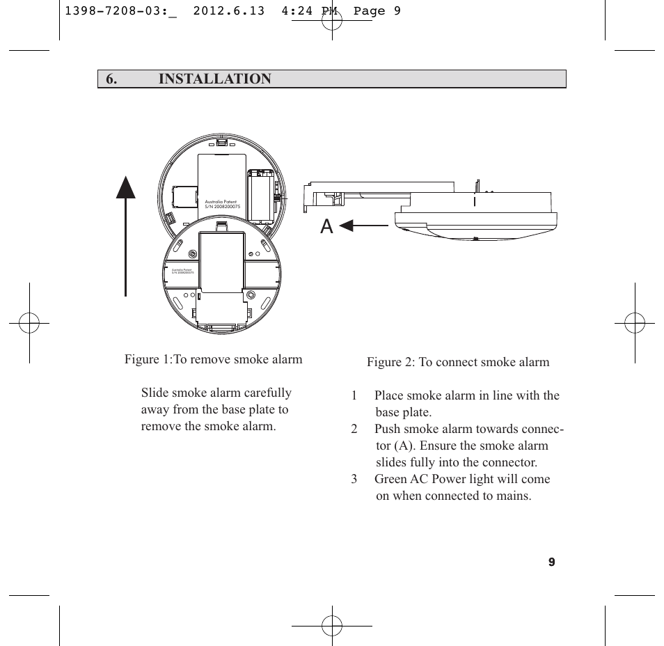 Installation | PSA LIF5800RL User Manual | Page 11 / 29