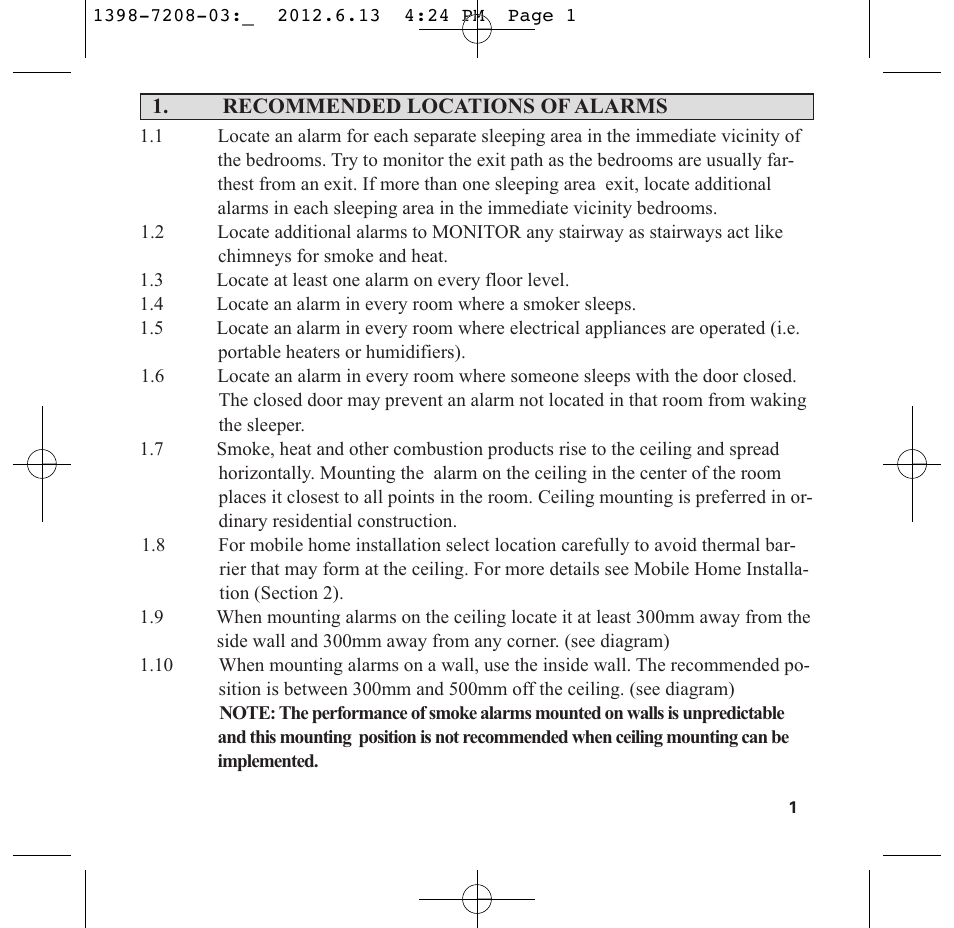 PSA LIF5800RL User Manual | Page 3 / 29