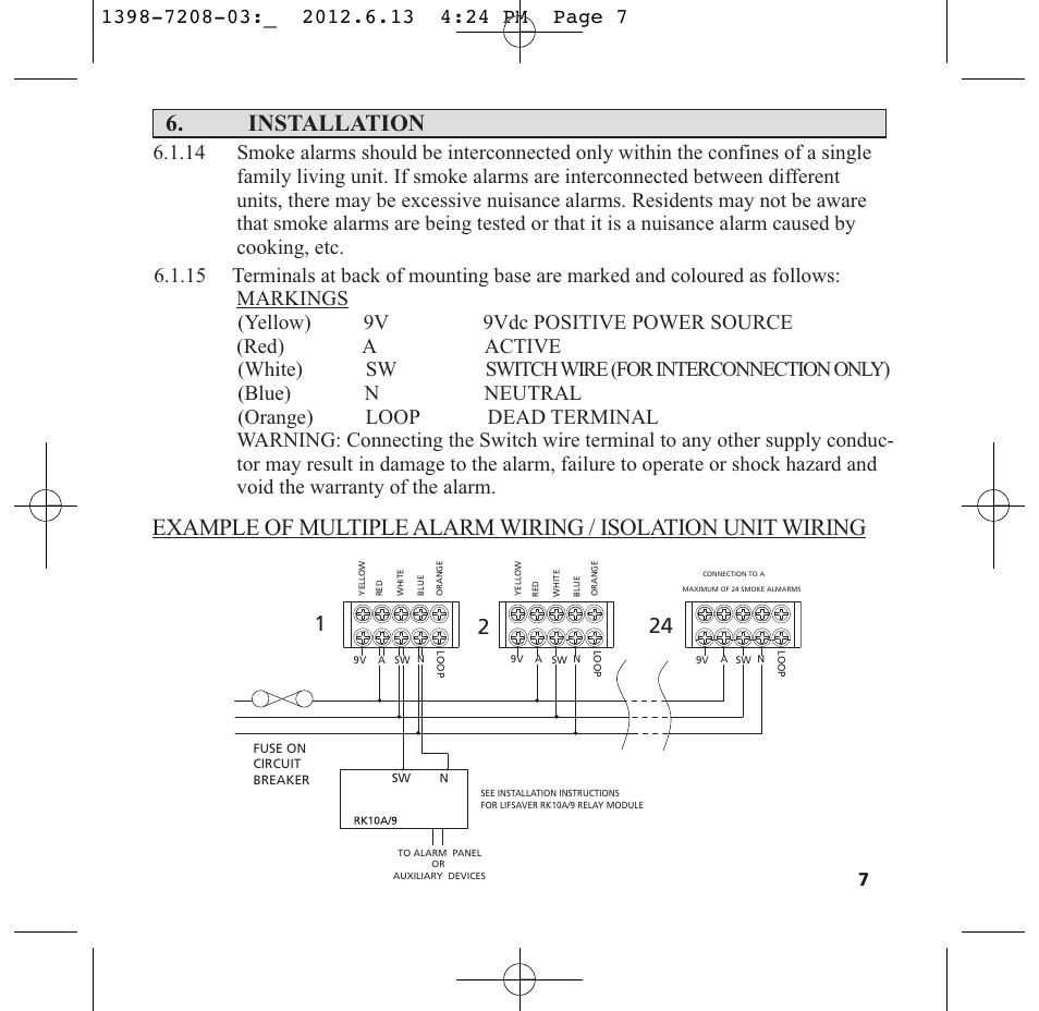 PSA LIF5800RL User Manual | Page 9 / 29