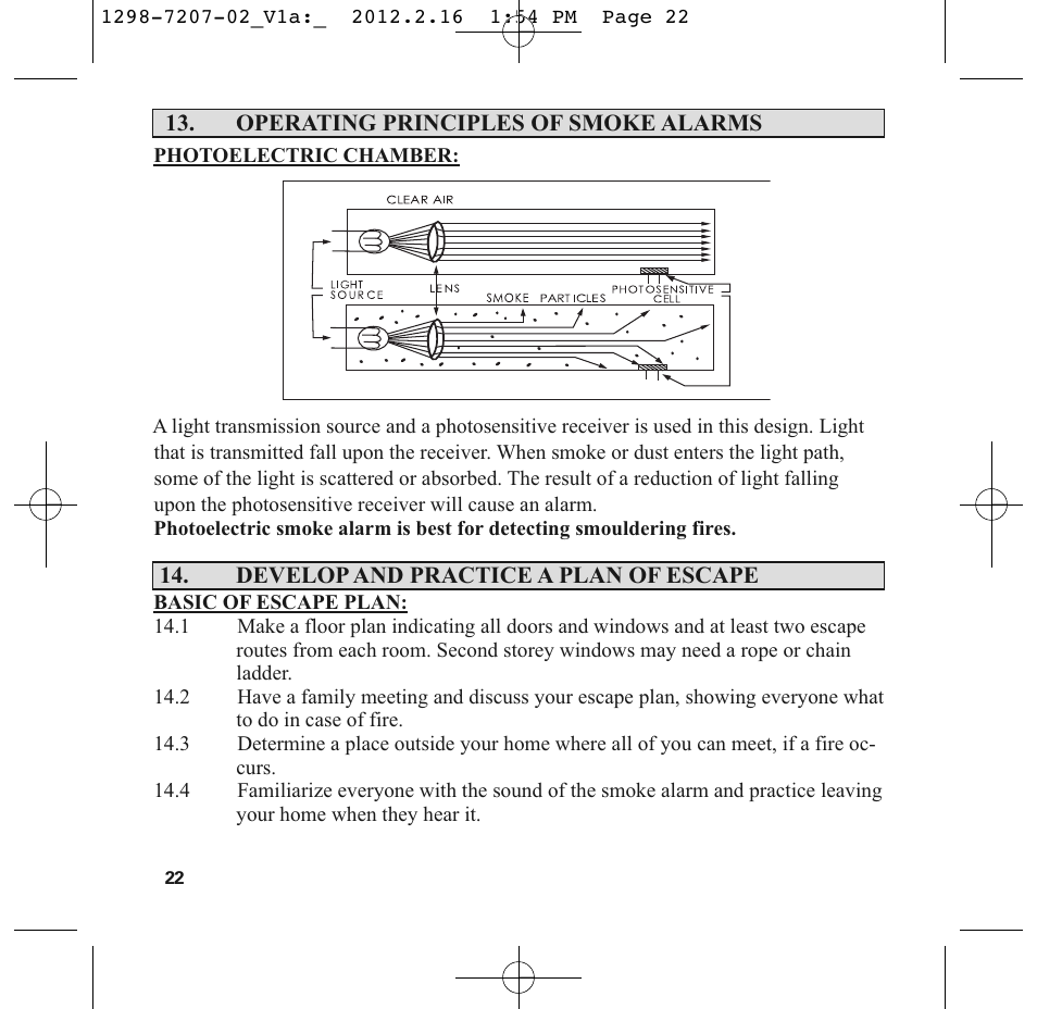 PSA LIF5000 User Manual | Page 24 / 29