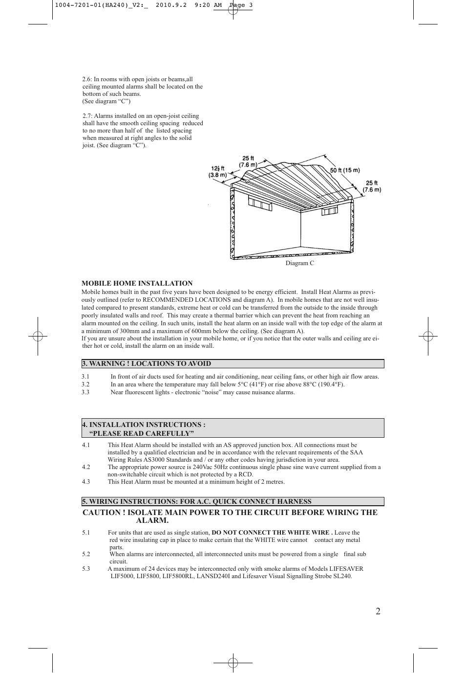 PSA LIFHA240 User Manual | Page 3 / 8