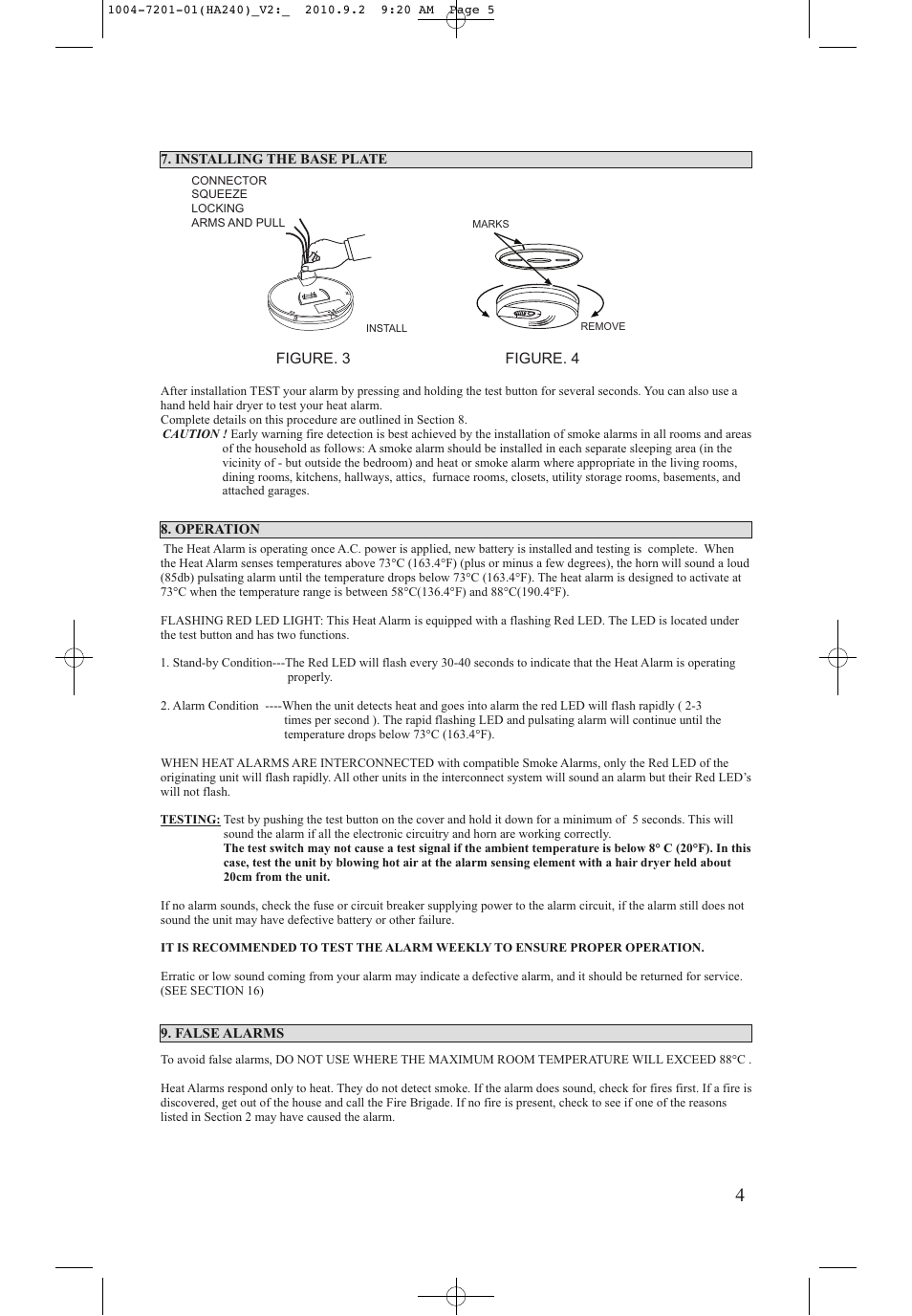 PSA LIFHA240 User Manual | Page 5 / 8