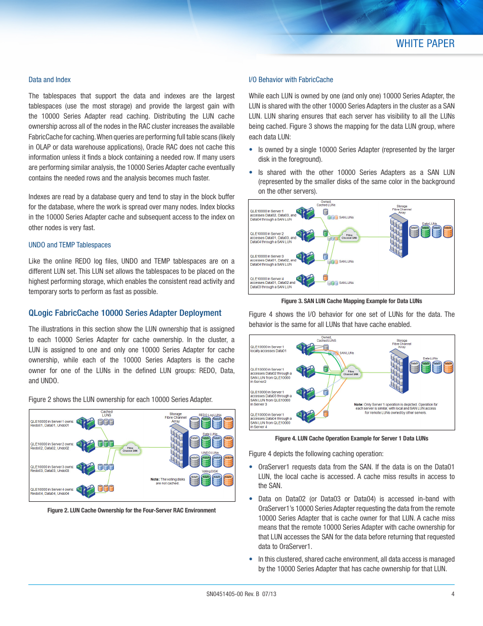 White paper | QLogic 10000 Series Realize Significant Performance Gains in Oracle RAC with QLogic FabricCache User Manual | Page 4 / 7