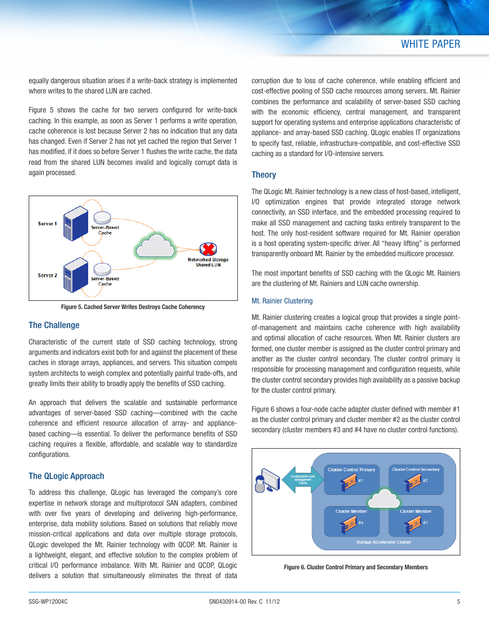 White paper | QLogic 10000 Series Mt. Rainier Technology Accelerates the Enterprise User Manual | Page 5 / 9