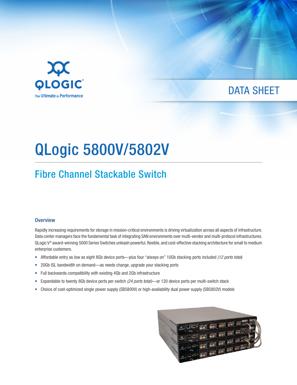 QLogic 5800V_5802V User Manual | 7 pages