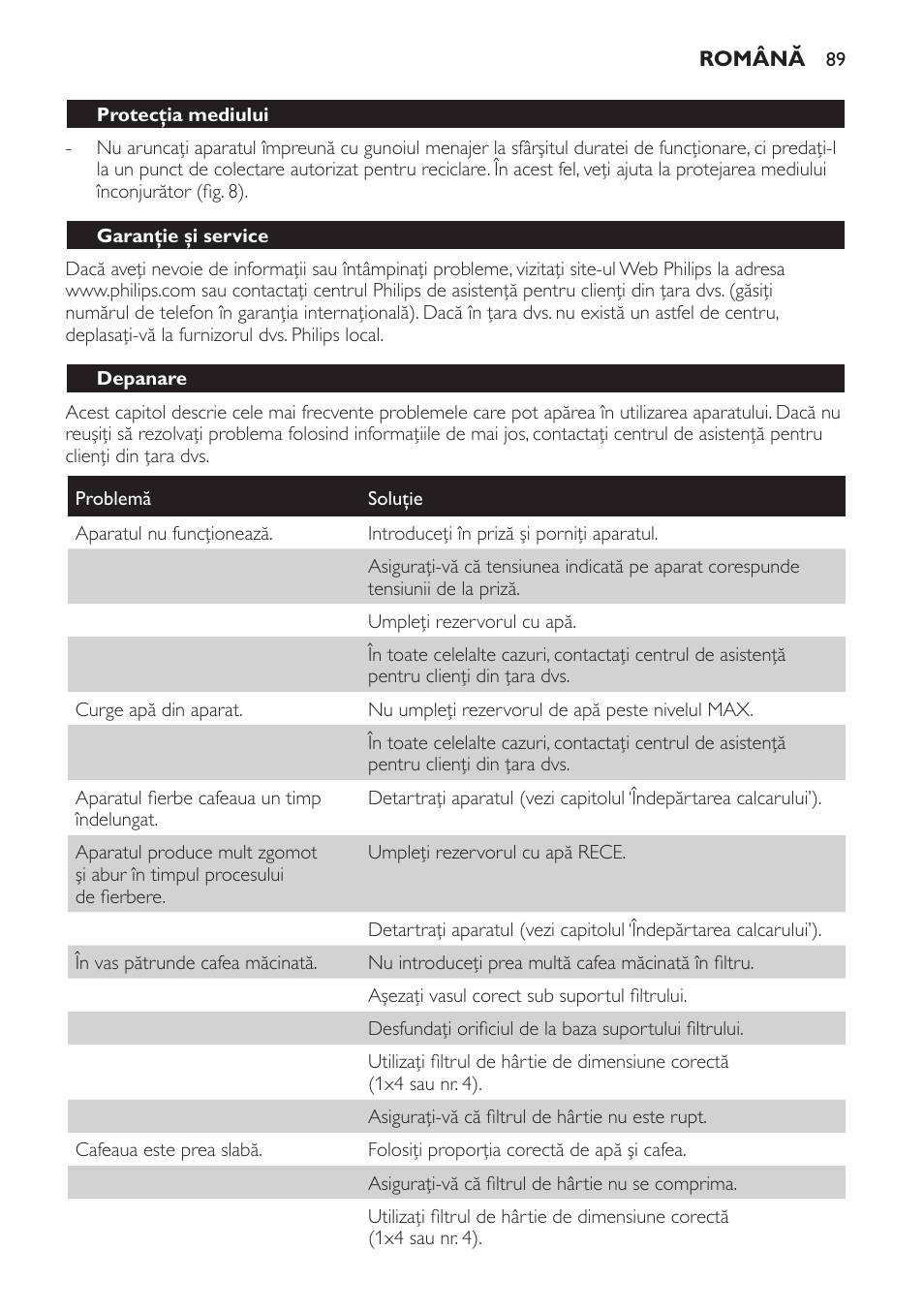 Philips HD7584 User Manual | Page 89 / 118