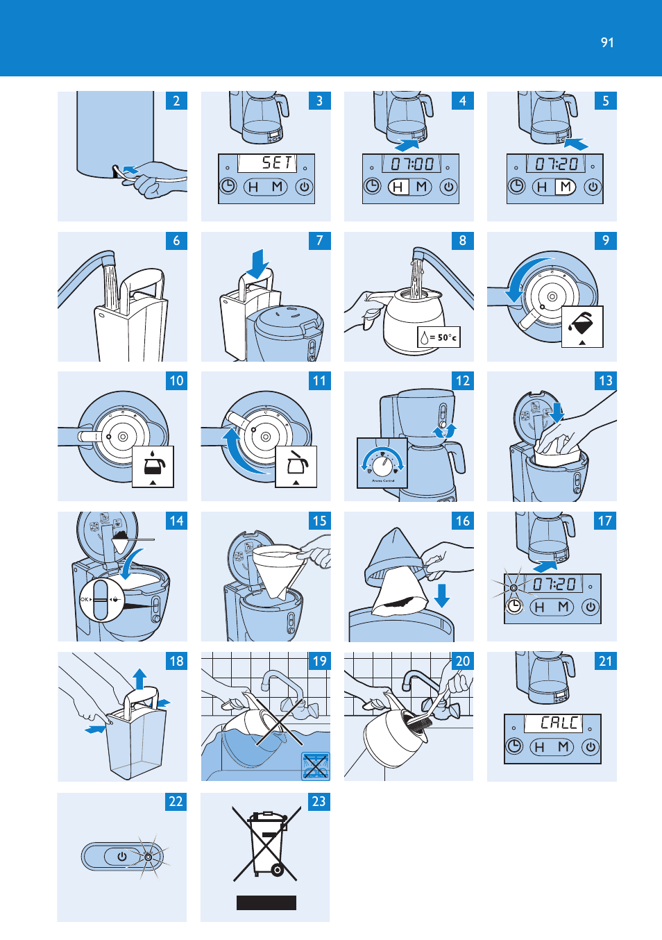 Philips HD7690 User Manual | Page 91 / 92
