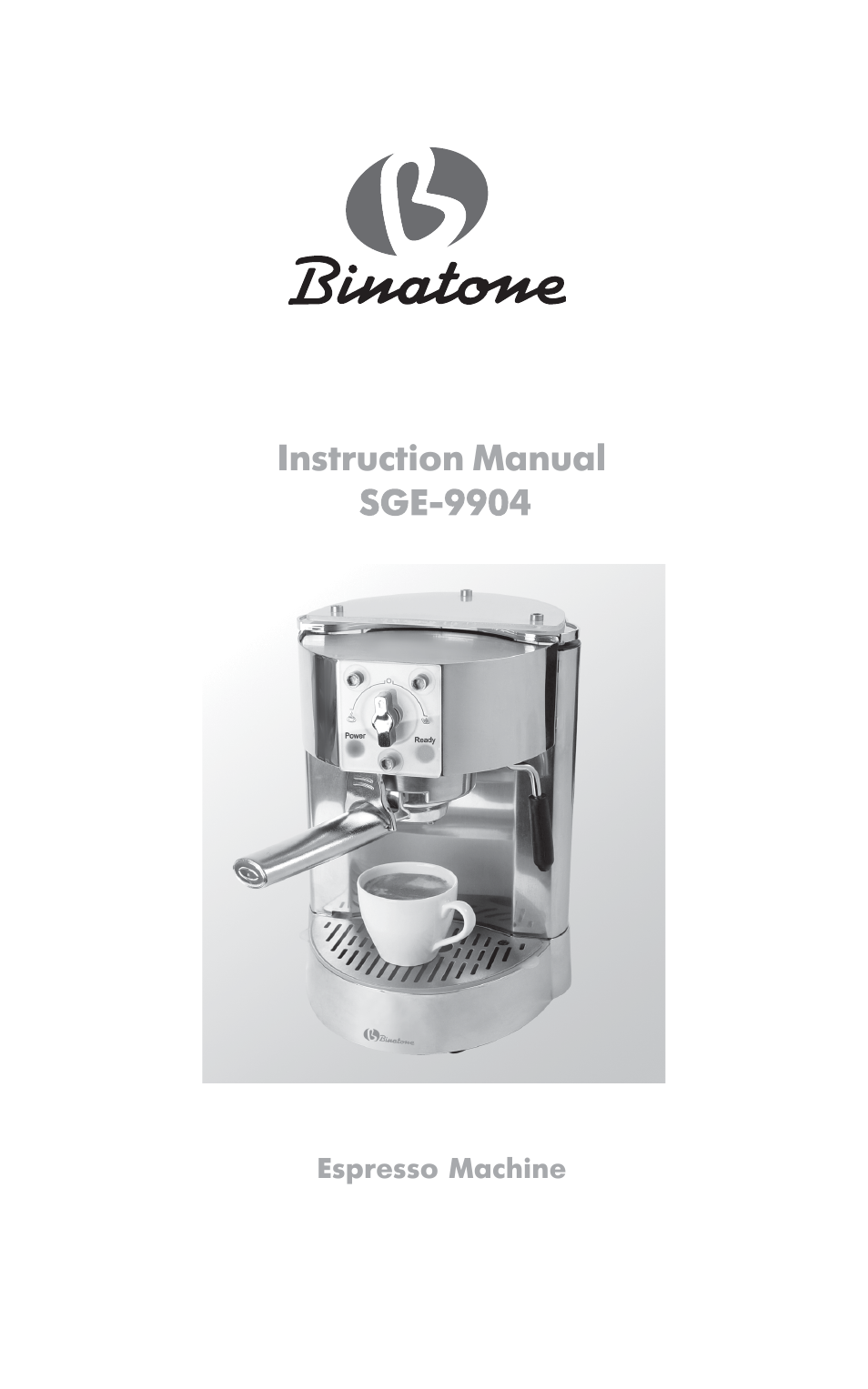 Binatone SGE-9904 User Manual | 28 pages