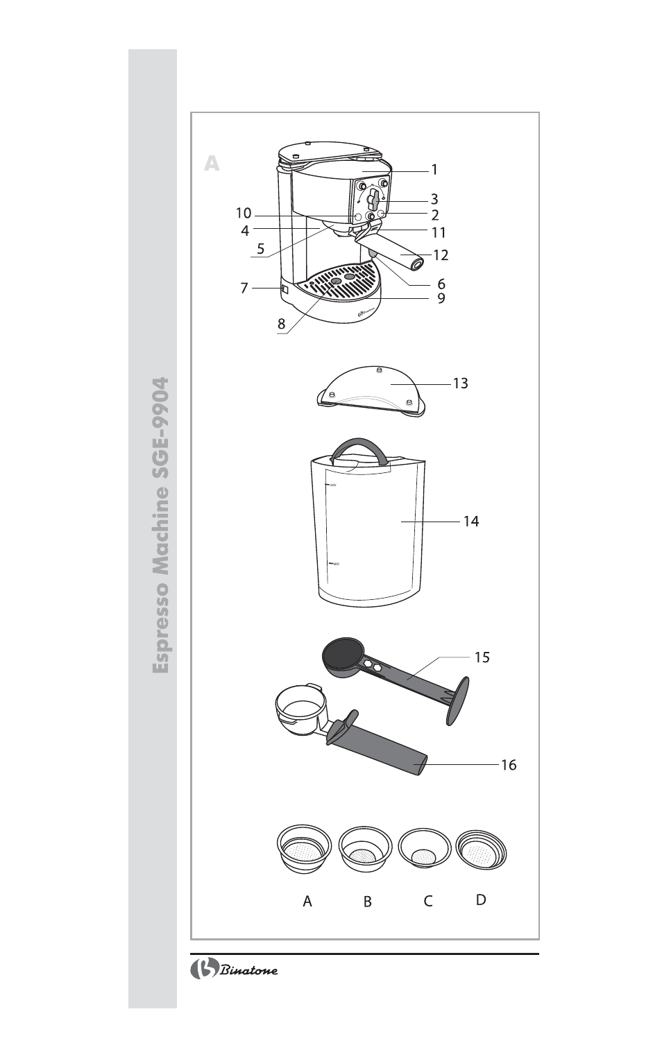 Binatone SGE-9904 User Manual | Page 2 / 28