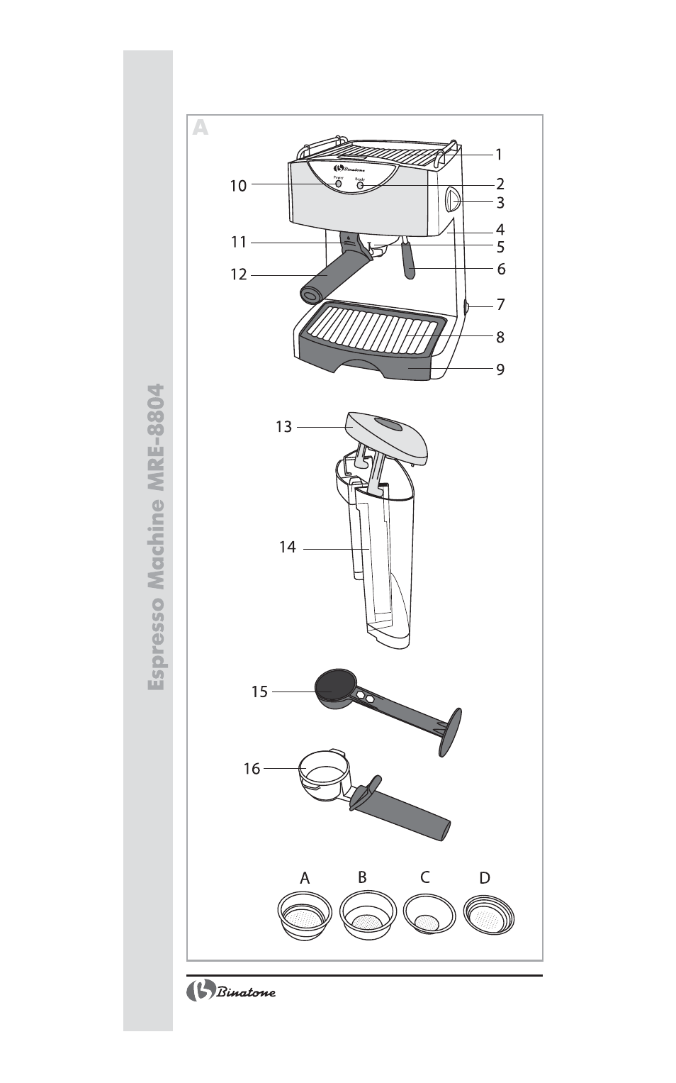 Binatone MRE-8804 User Manual | Page 2 / 28