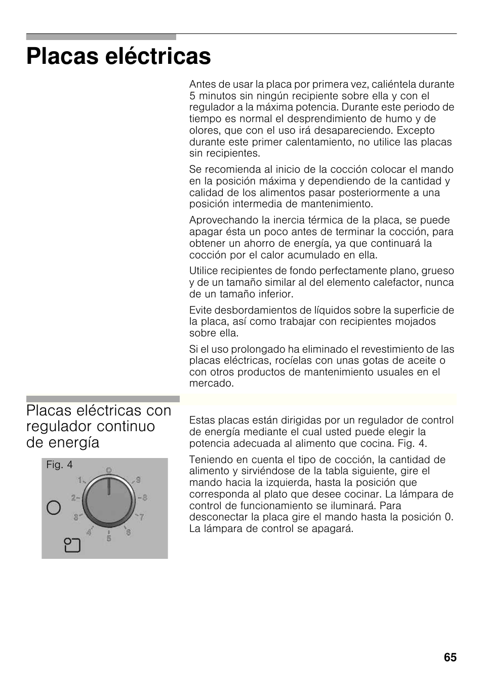 Placas eléctricas | Bosch PCC615B90E Placa de gas 60 cm de ancho Acero inoxidable EAN 4242002487960 User Manual | Page 64 / 86