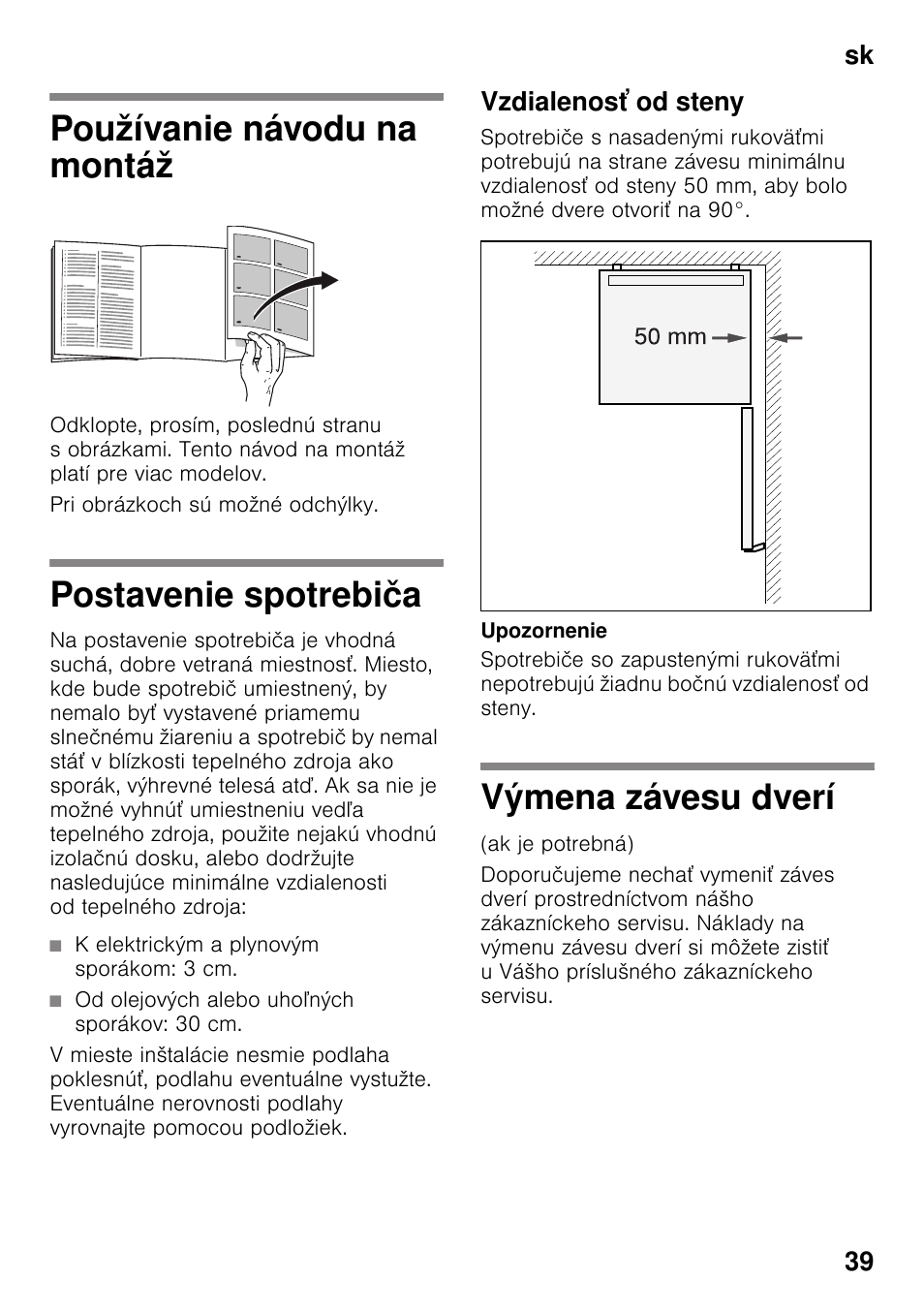 Bosch KDV47VL30 User Manual | Page 39 / 54