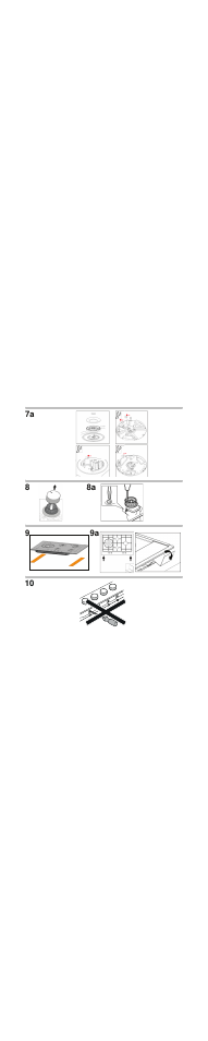 Bosch PCX815B90E Placa de gas 75 cm de ancho Acero inoxidable EAN 4242002510750 User Manual | Page 3 / 18