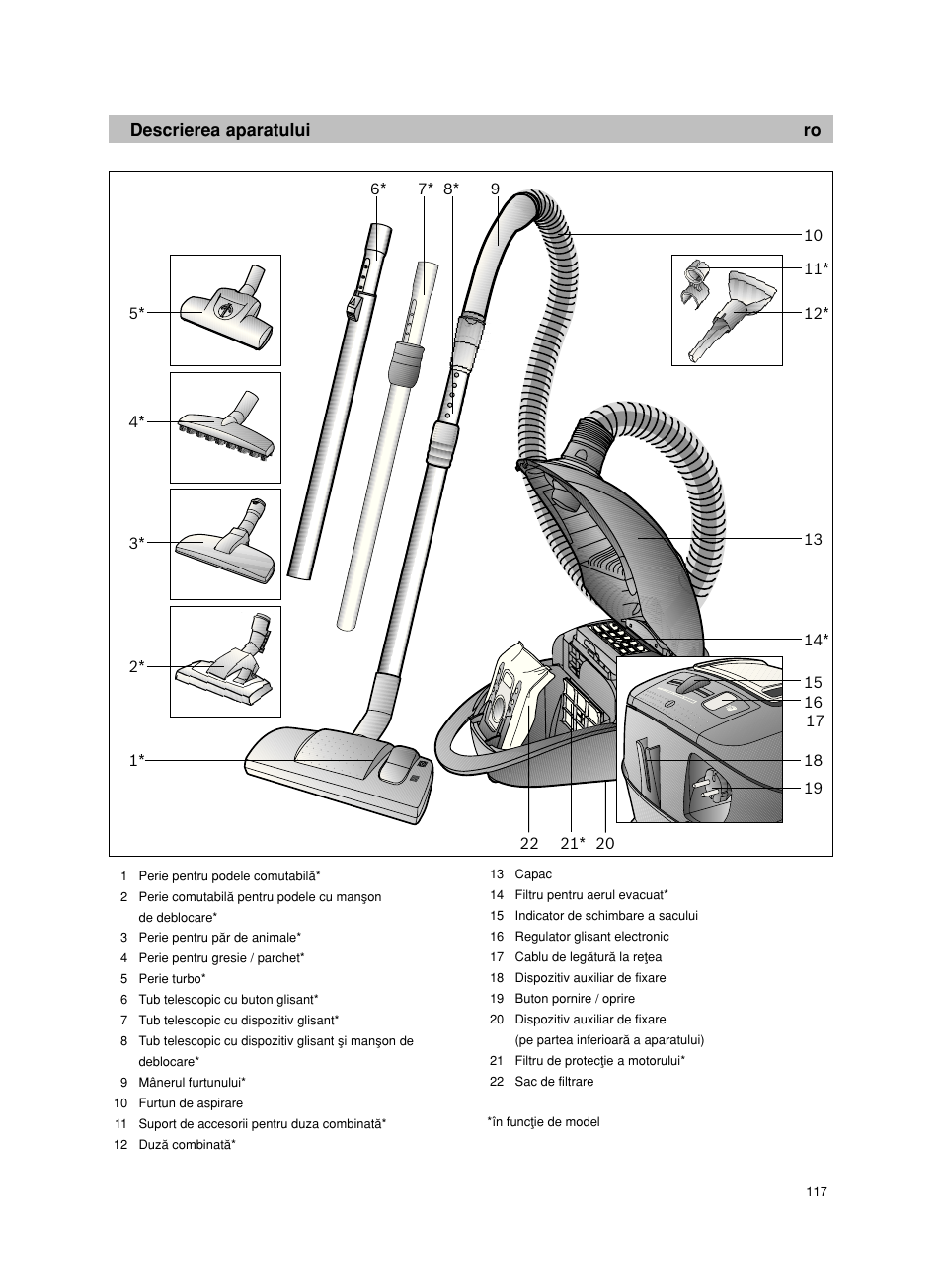 Bosch Aspiradores de trineo BGL452132 Maxxx 2100W hepa parquet EAN 4242002690698 User Manual | Page 118 / 151