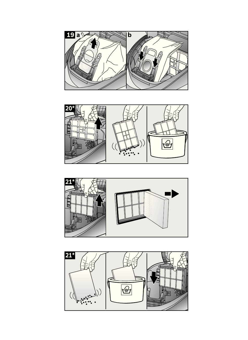 Bosch Aspiradores de trineo BGL452132 Maxxx 2100W hepa parquet EAN 4242002690698 User Manual | Page 149 / 151