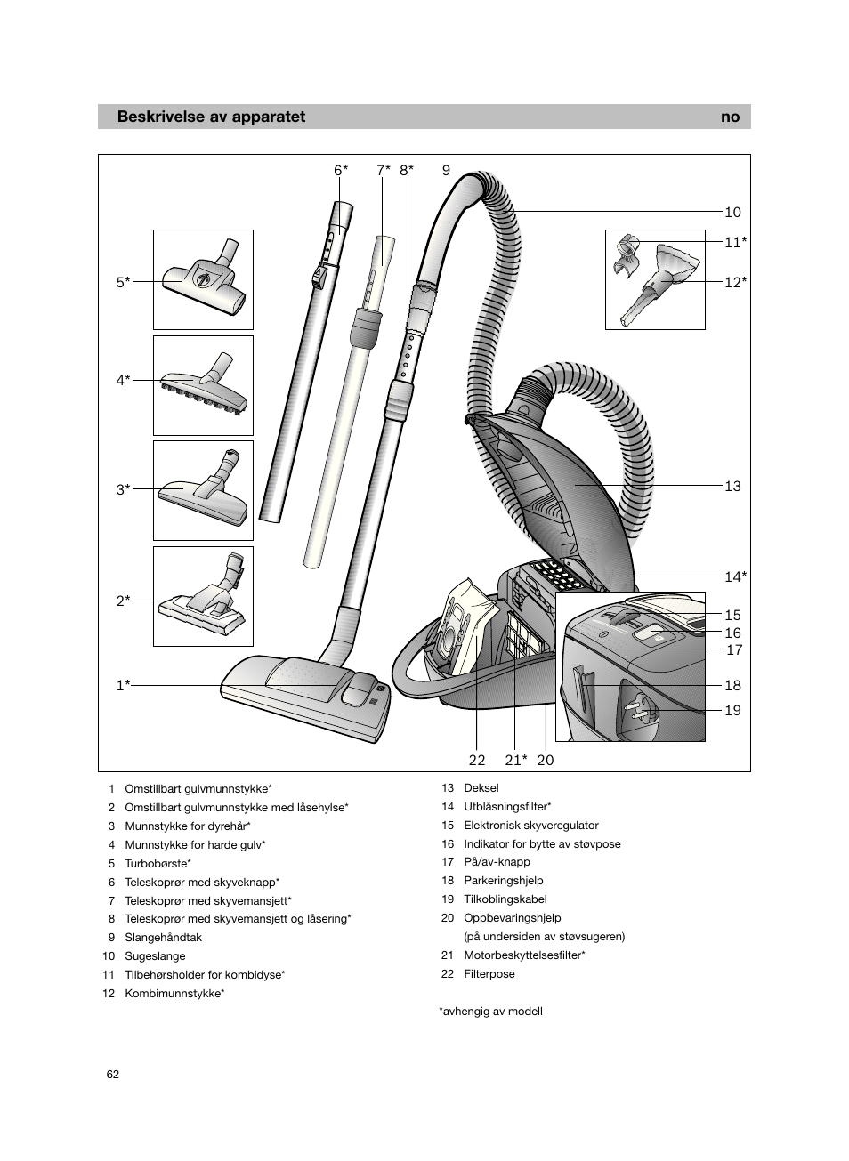 Bosch Aspiradores de trineo BGL452132 Maxxx 2100W hepa parquet EAN 4242002690698 User Manual | Page 63 / 151