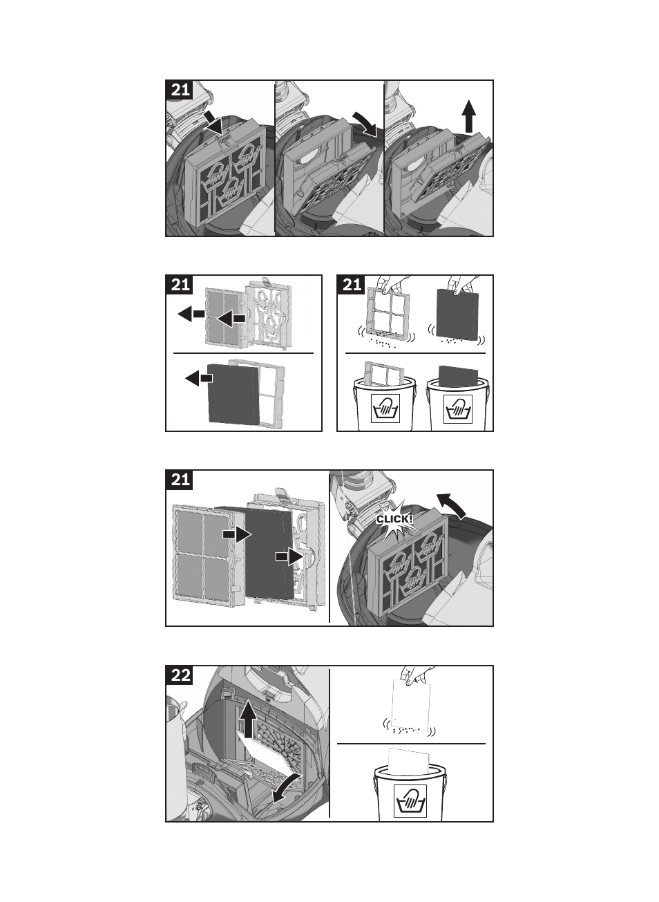 Bosch BX12222 Aspiradores sin bolsa BX1 parquet 2200 W EAN 4242002688992 User Manual | Page 140 / 142