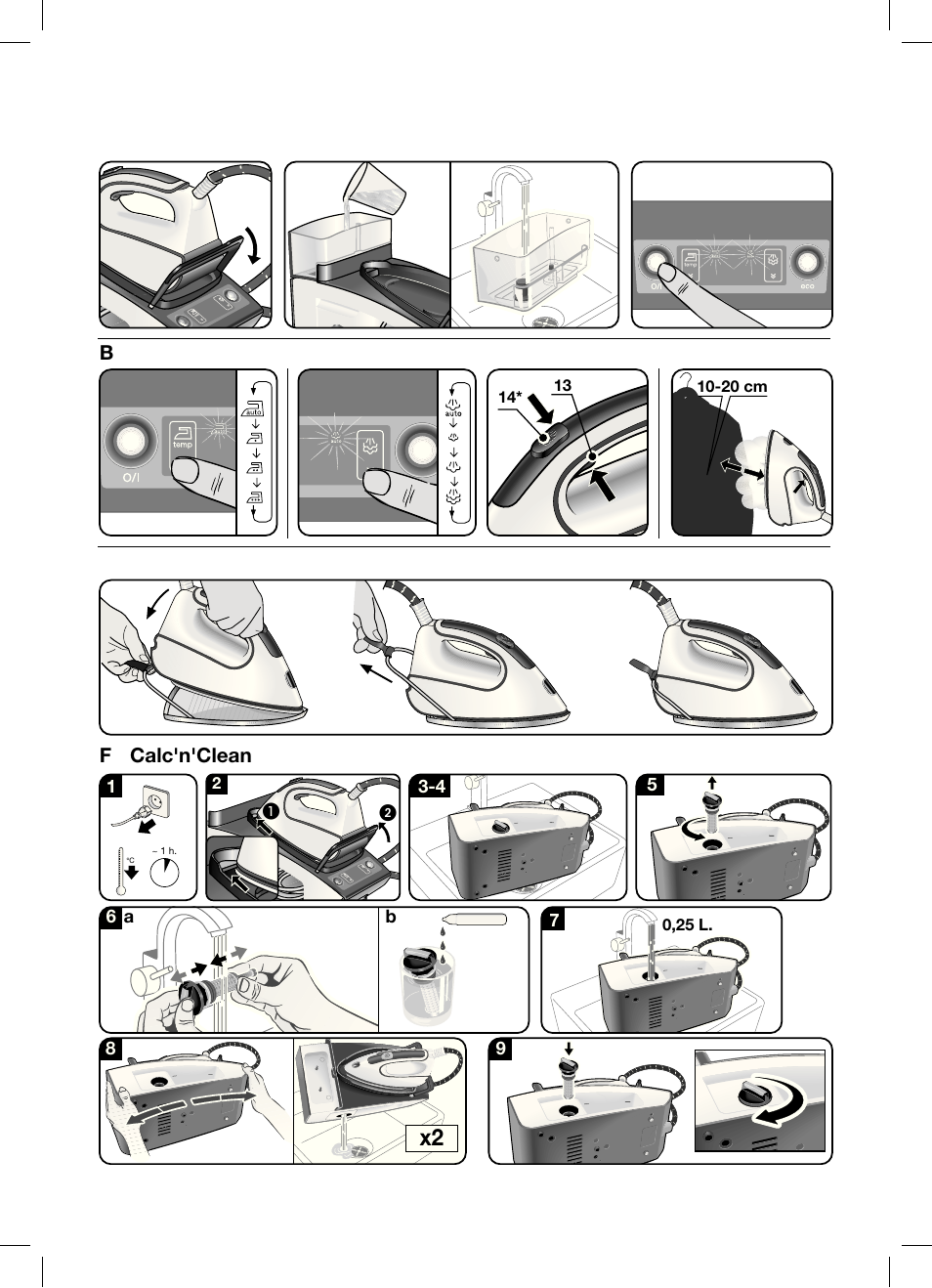 Bosch TDS4550 Centro de planchado Sensixx B45L Styline EAN 4242002684154 User Manual | Page 3 / 156