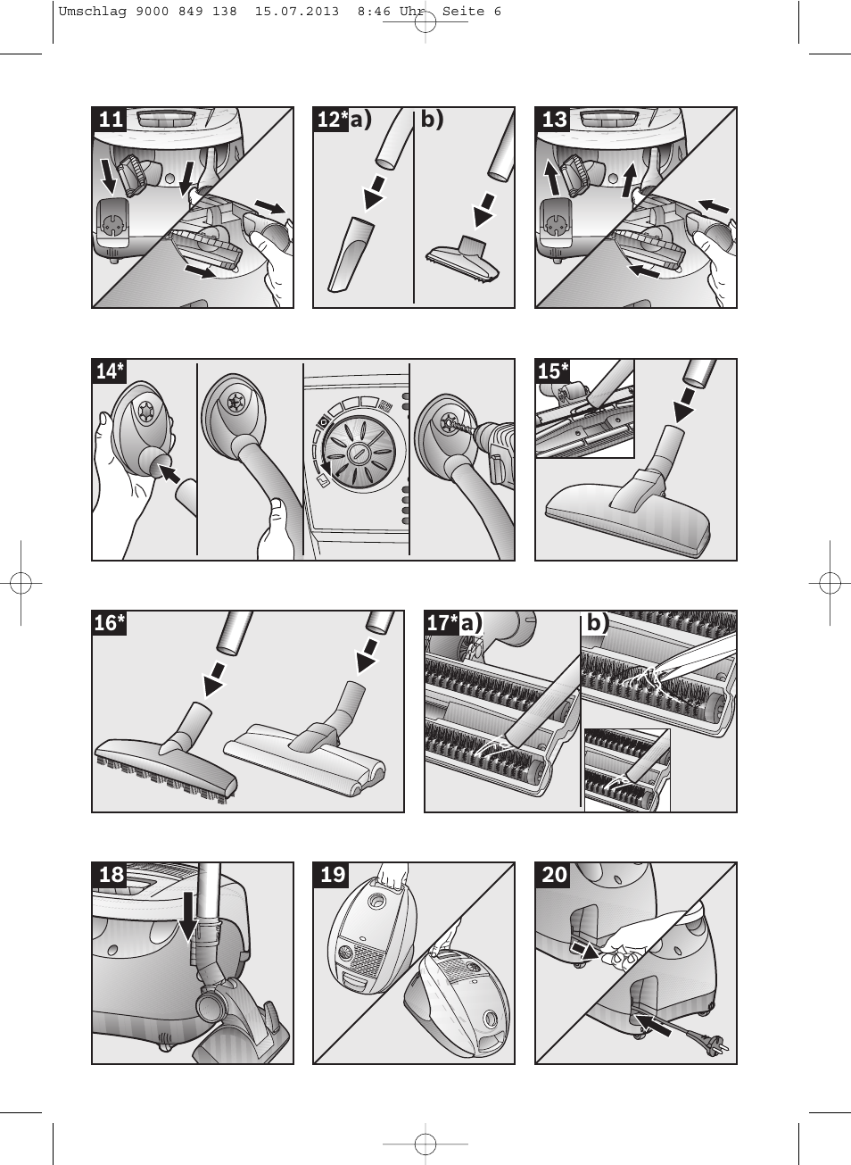 Bosch Aspiradores de trineo BSGL32282 BSGL32282 OZBT GL-30 bagbagless parquet hepa User Manual | Page 136 / 140