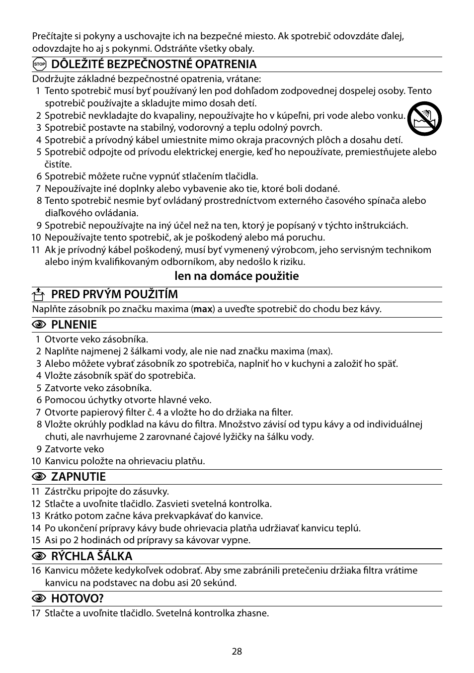 RUSSELL HOBBS ALLURE User Manual | Page 28 / 48