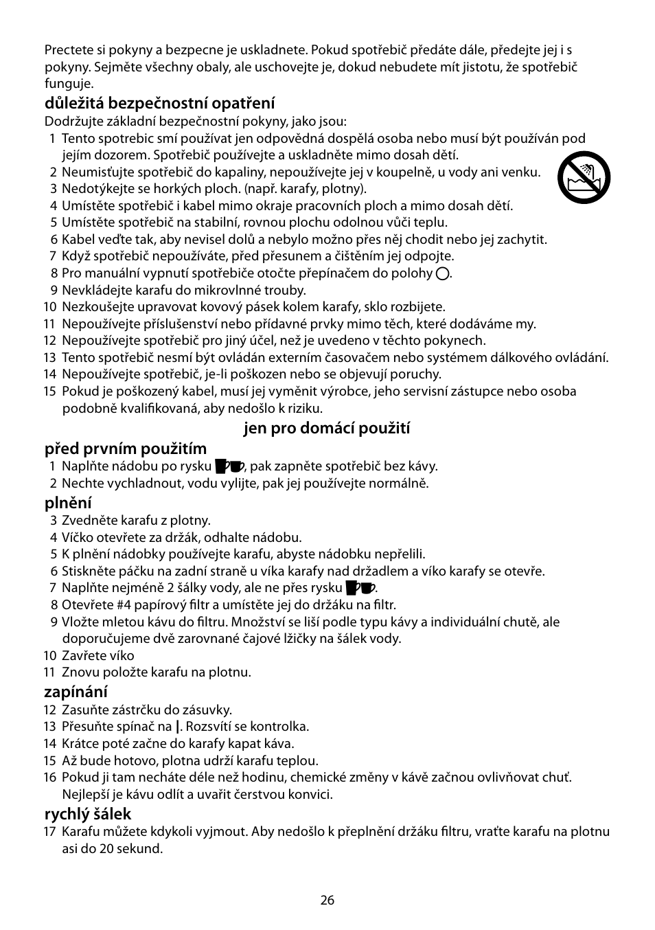 RUSSELL HOBBS JUNGLE GREEN User Manual | Page 26 / 48