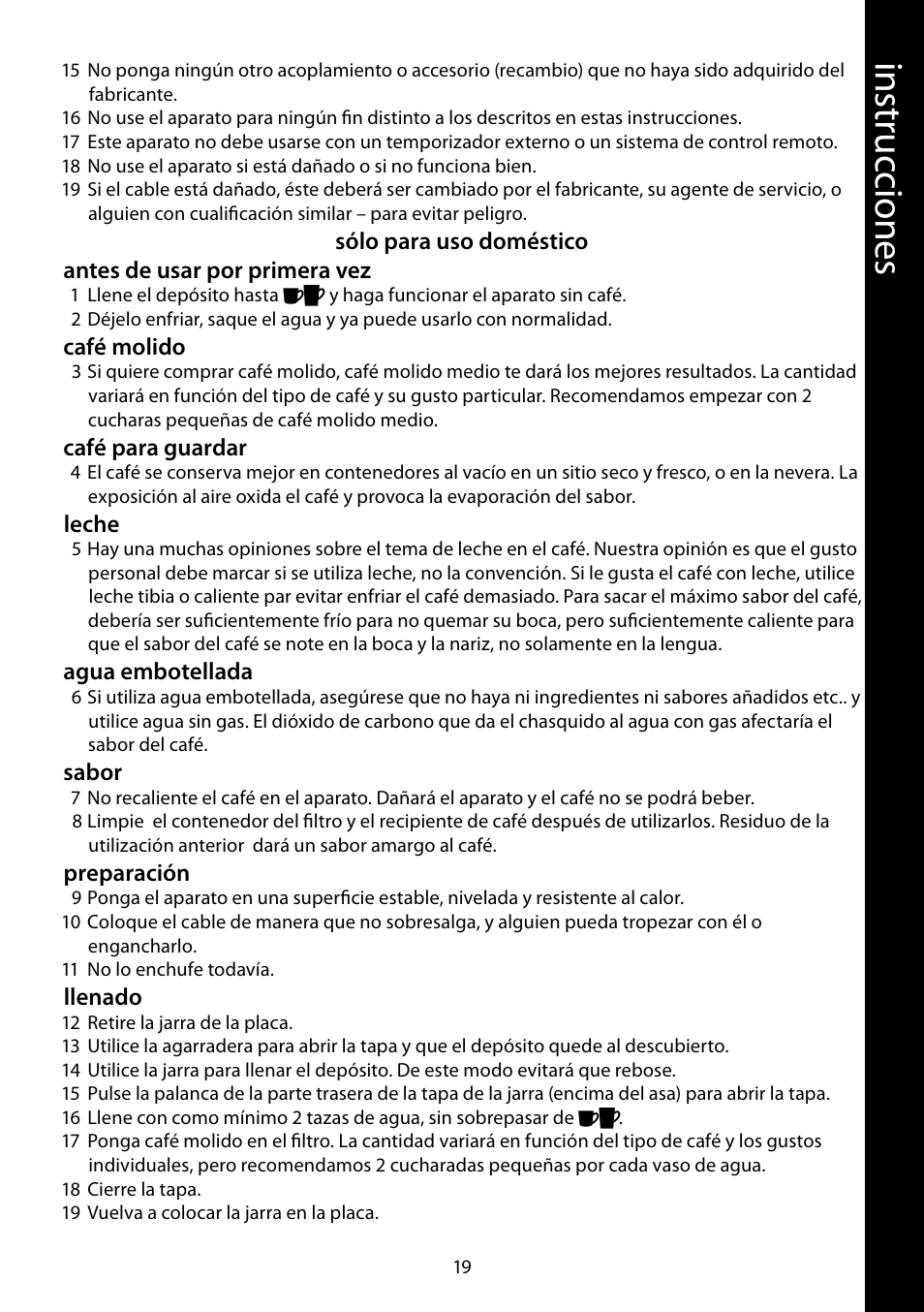 RUSSELL HOBBS PURPLE PASSION User Manual | Page 19 / 88