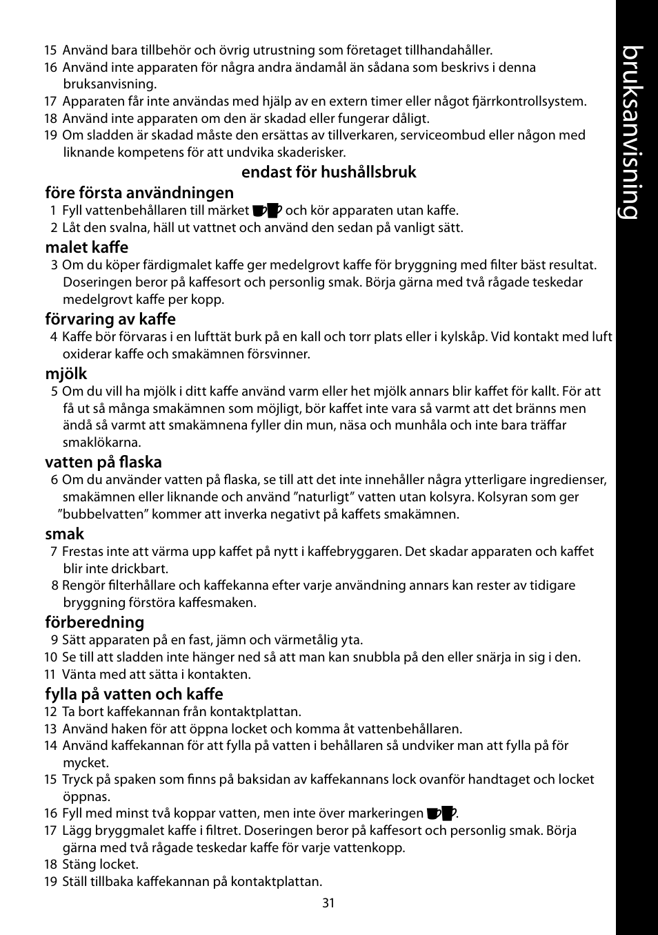 Br uk sa nv isnin g | RUSSELL HOBBS PURPLE PASSION User Manual | Page 31 / 88