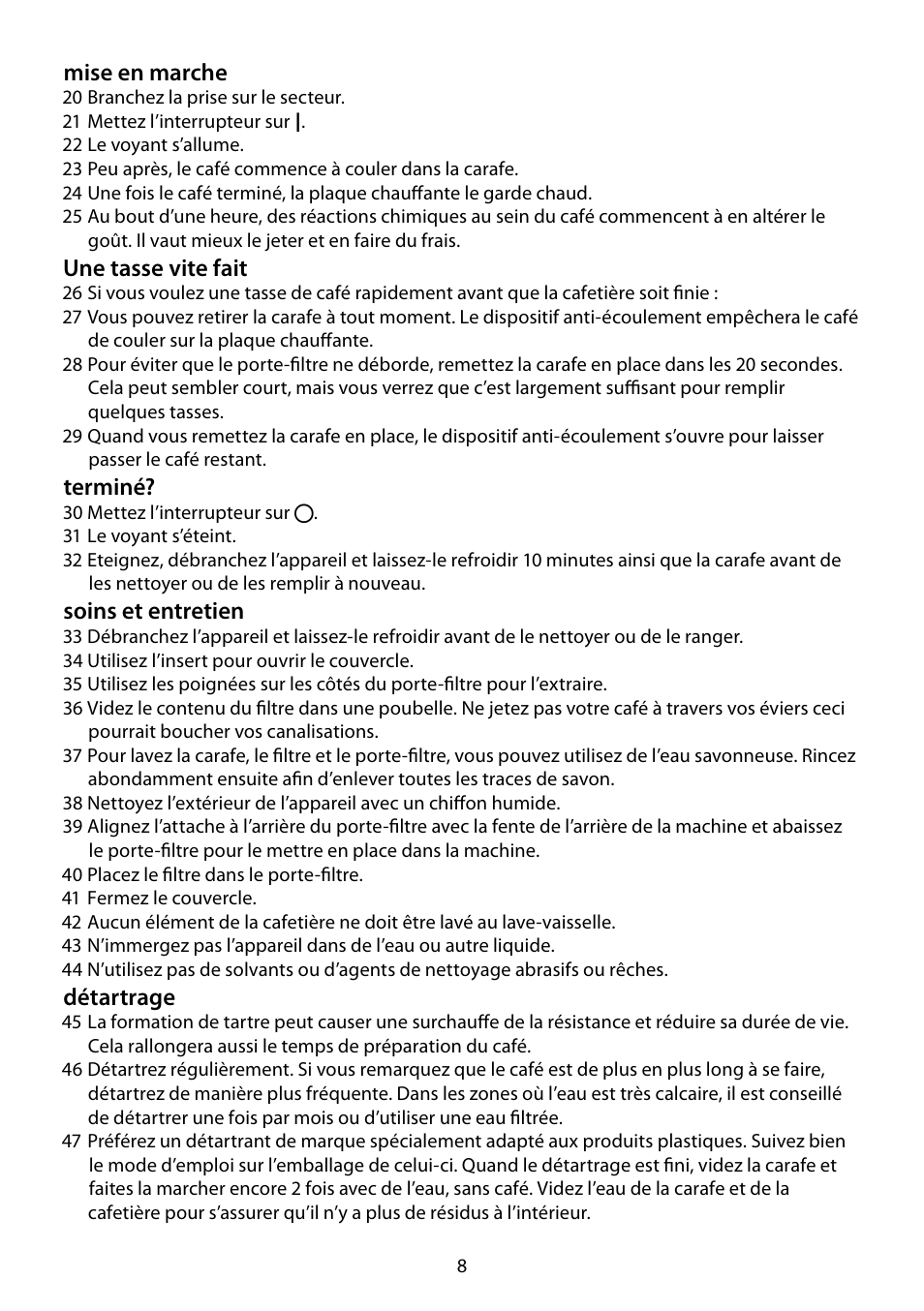 RUSSELL HOBBS PURPLE PASSION User Manual | Page 8 / 88