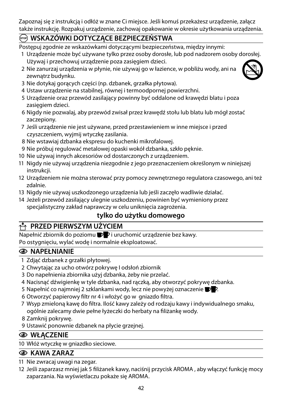 RUSSELL HOBBS COTTAGE FLORAL User Manual | Page 42 / 68