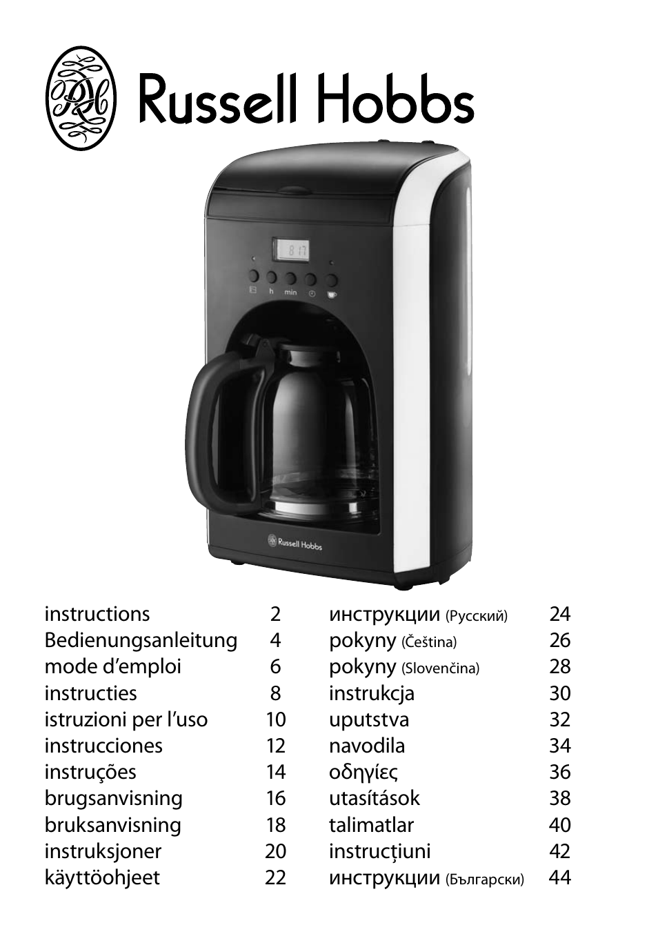 RUSSELL HOBBS MONO User Manual | 48 pages
