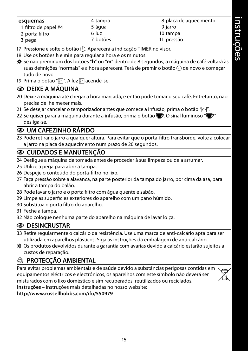 RUSSELL HOBBS MONO User Manual | Page 15 / 48